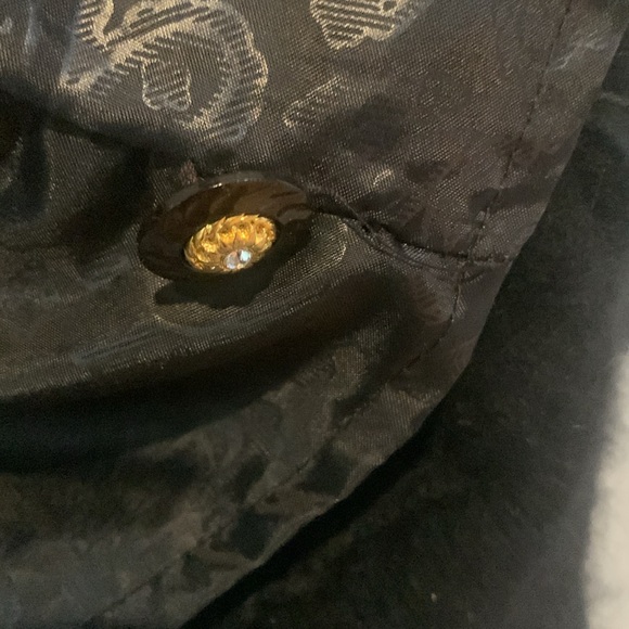 Angora Lambswool Jacket Vintageage Blackk Size Small Mint Condition Soft Cozy - Picture 10 of 12